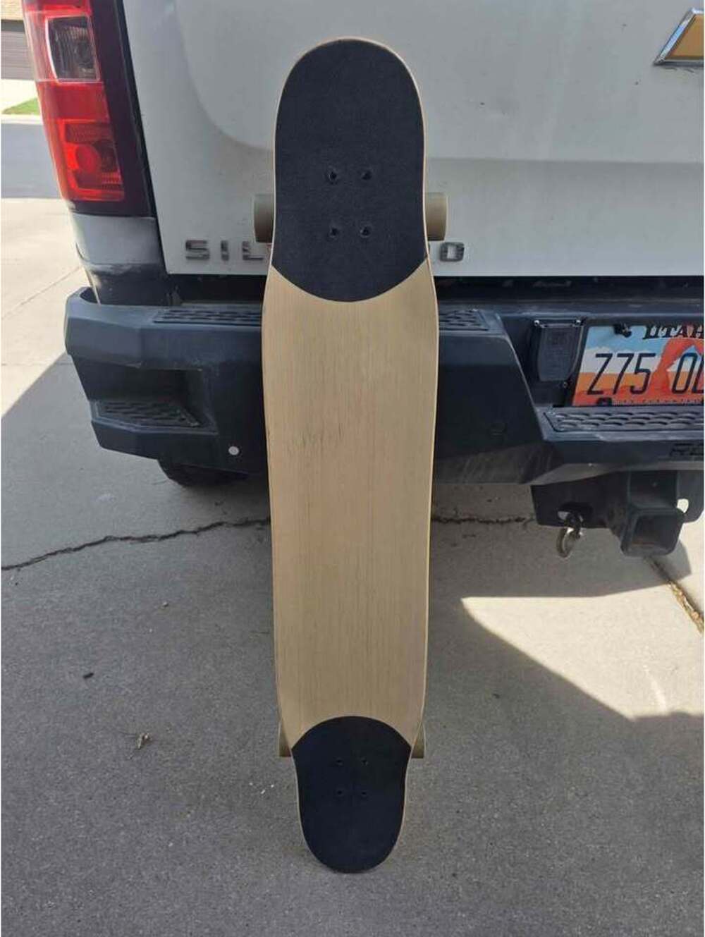 Cosmo Longboard co. Milky Way soft flex board complete 48"